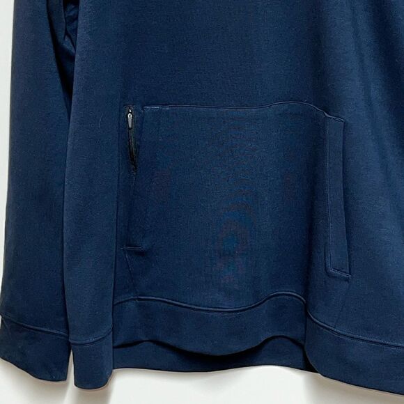 NWOT Brady by Tom Brady Navy Cotton Flex Hoodie Mens Sz  Sz L - Picture 6 of 11